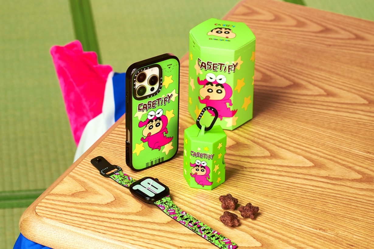 CASETiFY x《蠟筆小新》：製作獨一無二的 DIY 款式，小白、不理不理左衛門都有