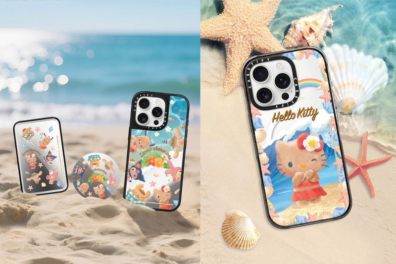 CASETiFY X Sanrio 火紅日曬系列：Hello Kitty、My Melody、Kuromi…一星期限定曬黑！