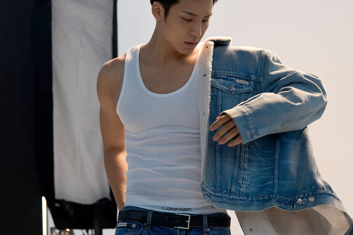 SEVENTEEN Mingyu Calvin Klein 2025 fall new campaign CK reveal