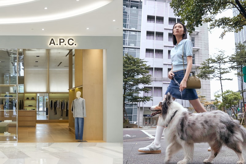 A.P.C. 第二間開幕：在台最大形象店 Dream Plaza，早秋、皮件、寵物系列... 太好逛！