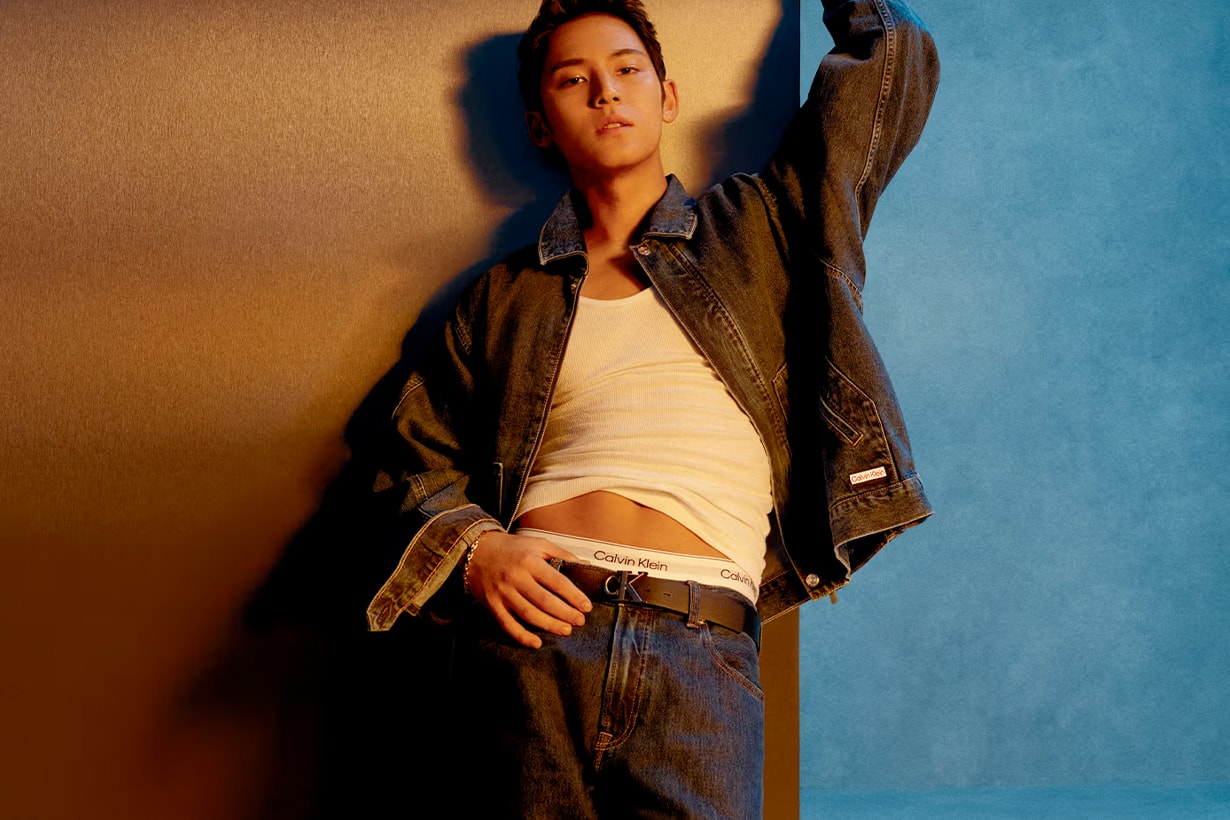 SEVENTEEN Mingyu Calvin Klein 2025 fall new campaign CK reveal