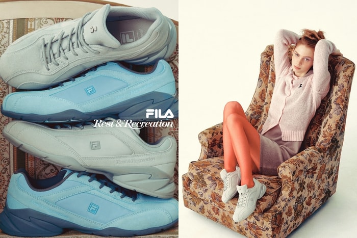 小眾不撞款的復古運動鞋：韓國女生都在搶這對 Fila x Rest & Recreation 的聯乘美鞋！