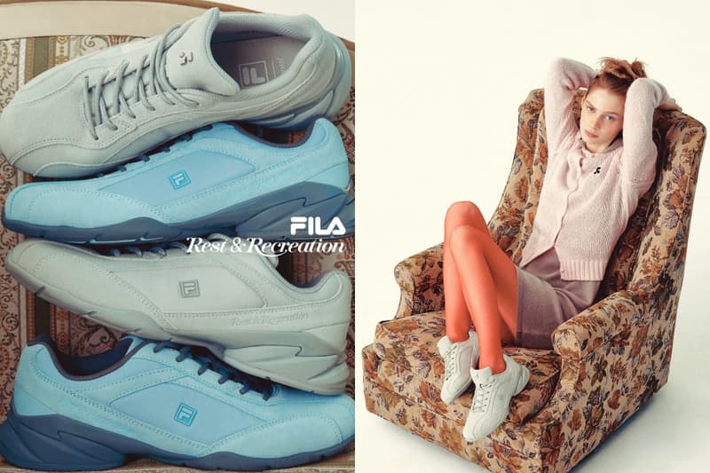 Fila x Rest & Recreation 復古運動鞋,韓國女生都在搶!