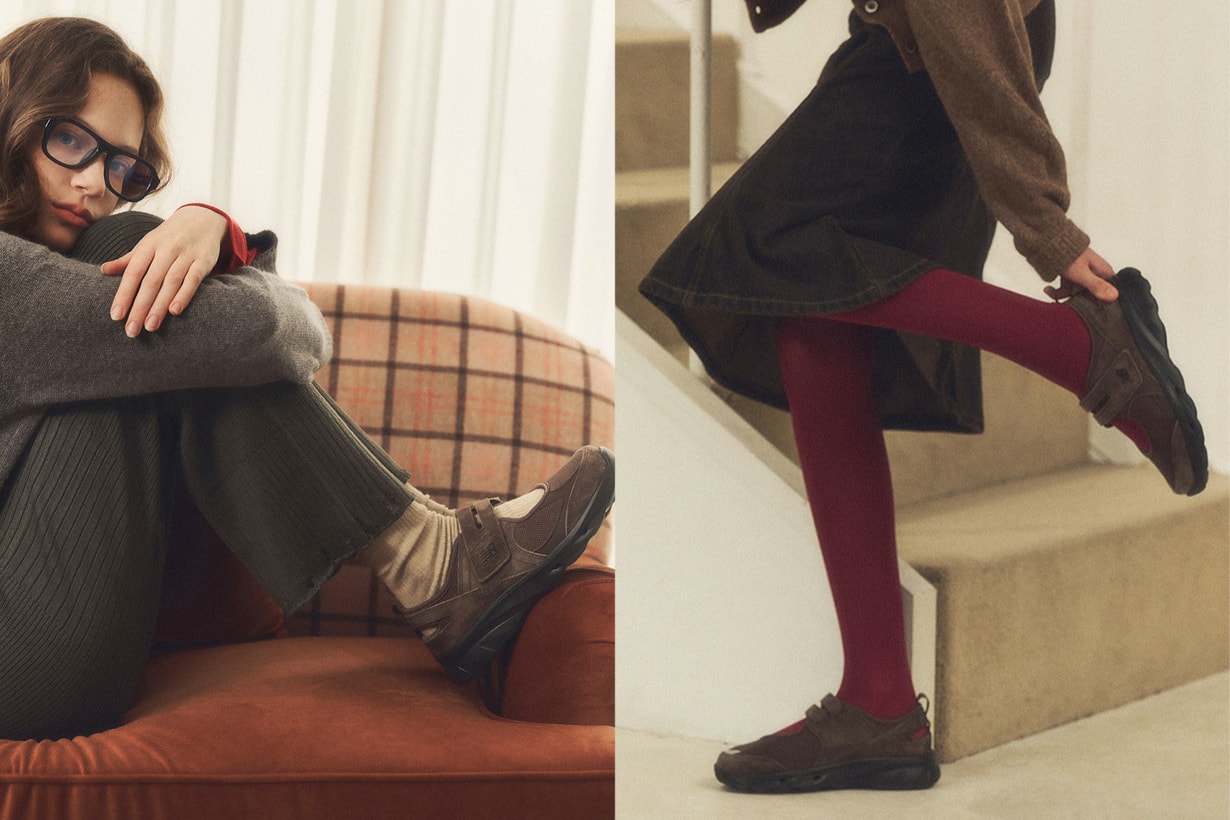 new balance mary jane breeze new 2025 fall winter suede