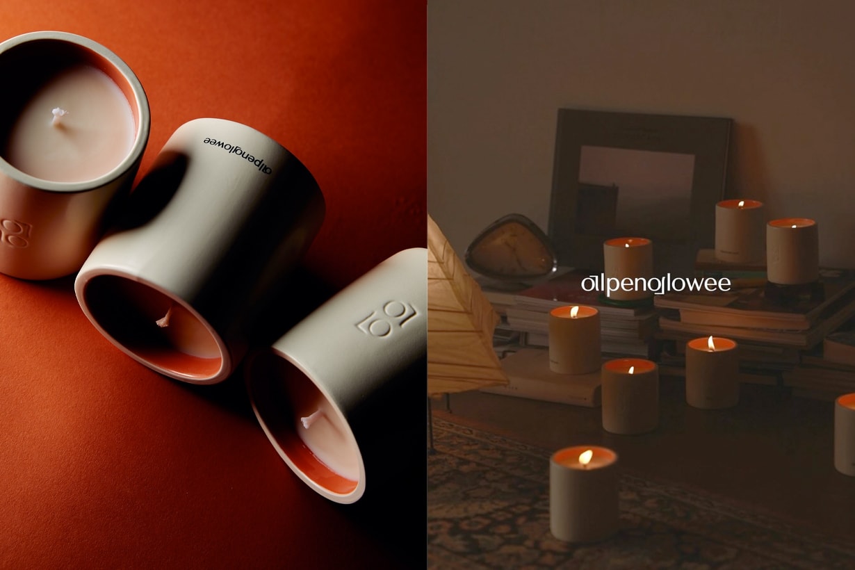Alpenglowee pop up sand coffee taipei scented candle hand care limited menu