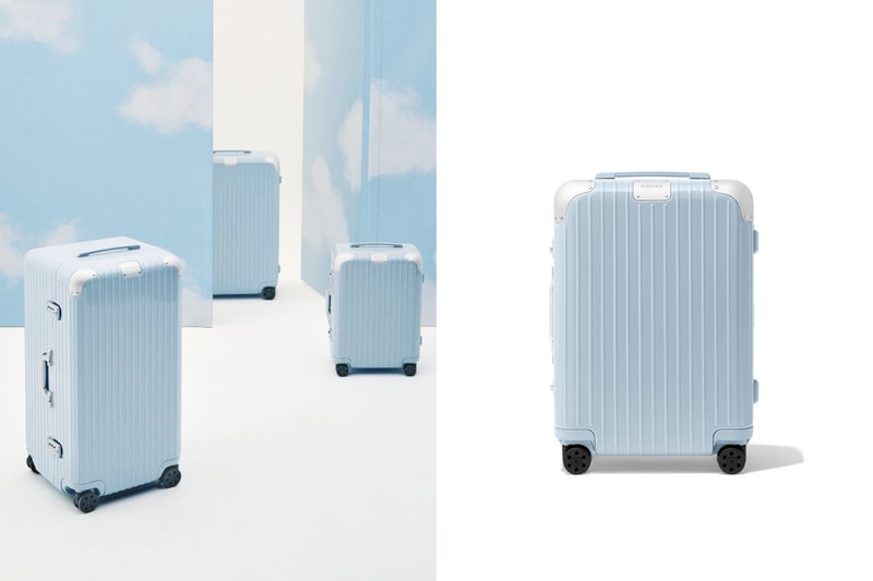 Rimowa 惹人心動的新色 Sky Blue，把黎明的天空變成了 Hybrid 行李箱！