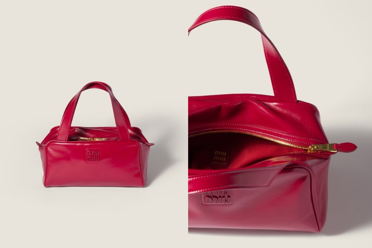 Miu Miu 新上架這款秀場手袋只有一個評價「好美!」