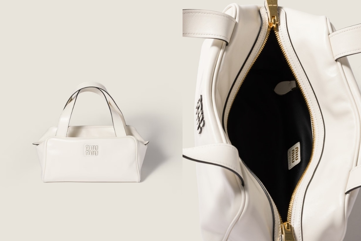 Miu Miu 新上架這款秀場手袋只有一個評價「好美!」