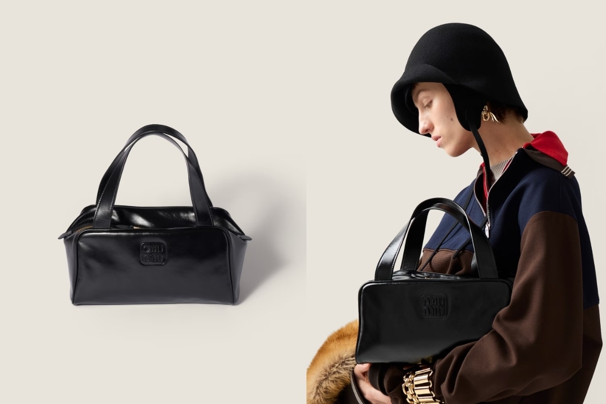 Miu Miu 新上架這款秀場手袋只有一個評價「好美!」