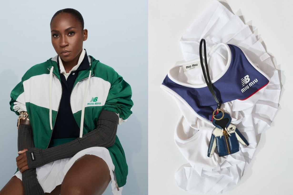 New Balance X Miu Miu 攜手 Coco Gauff：530 SL 煥新登場！