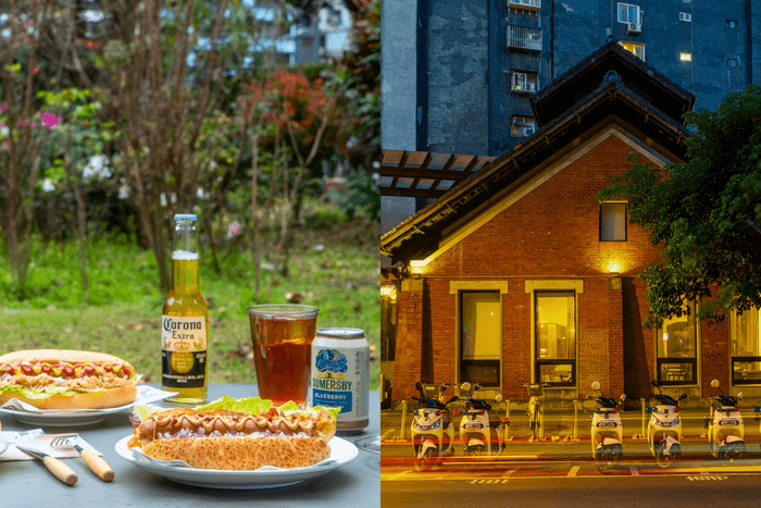 台北放鬆好去處:隱身西門町紅磚老宅內,陶醉在 Ö! in DINER 的音樂美食中!