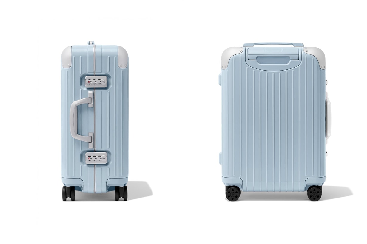 rimowa sky blue hybrid new color release 2025