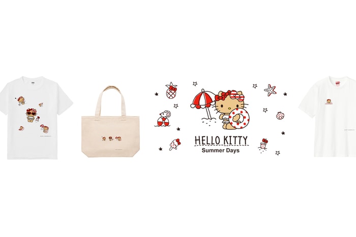 不用去沖繩、夏威夷：T-Shirt、Tote Bag... 原來 UNIQLO 就有曬黑 Kitty 周邊！