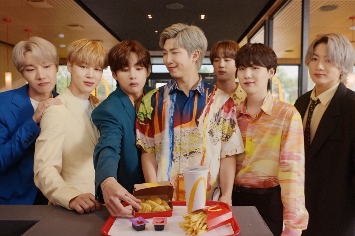 BTS McDonald's back happy meal 2025 details reveal