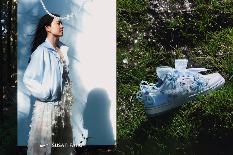 在 Nike x Susan Fang 設計師聯名系列，發現一雙最浪漫的 Dunk 球鞋！