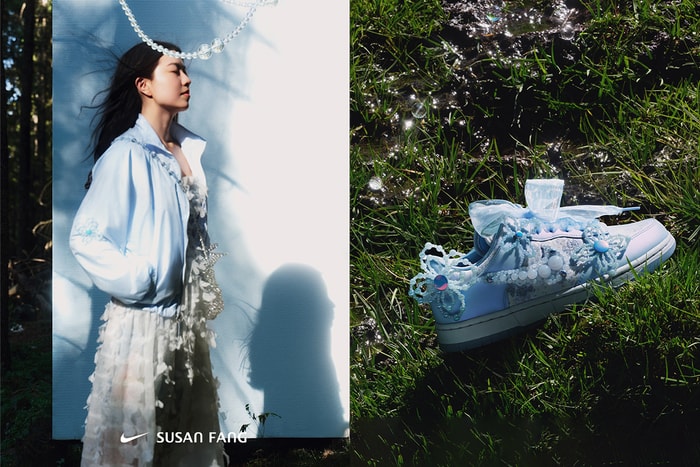 串珠花、水波刺繡... 在這個 Nike 設計師聯名系列,發現一雙最浪漫的 Dunk 球鞋!