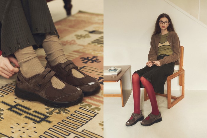 官網總寫 Sold Out:韓女生愛的 New Balance 瑪莉珍球鞋,深棕麂皮新色太生火!