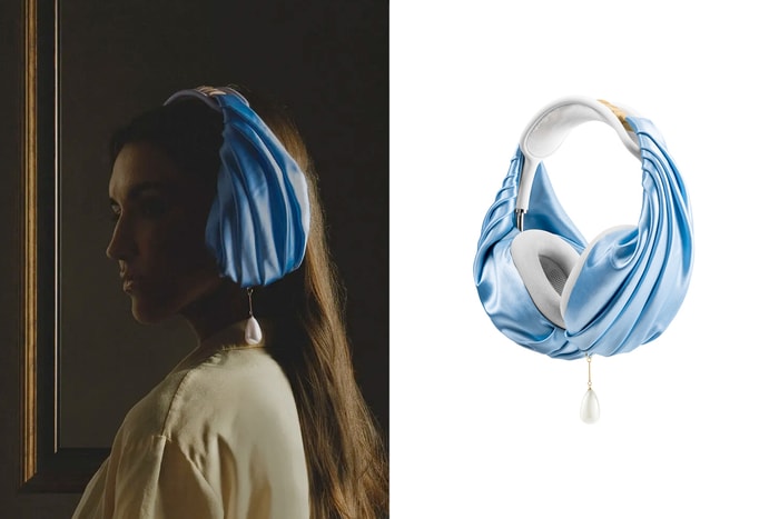 最特別的一付珍珠耳環:這個 AirPods Max 保護殼,真的讓你變名畫中少女!