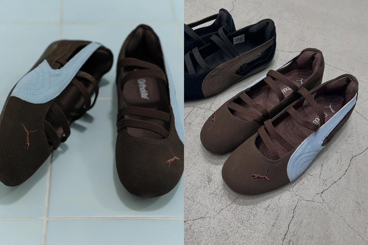 PUMA X BEAUTY&YOUTH 藍＋棕 Speedcat Ballet 心動登場！
