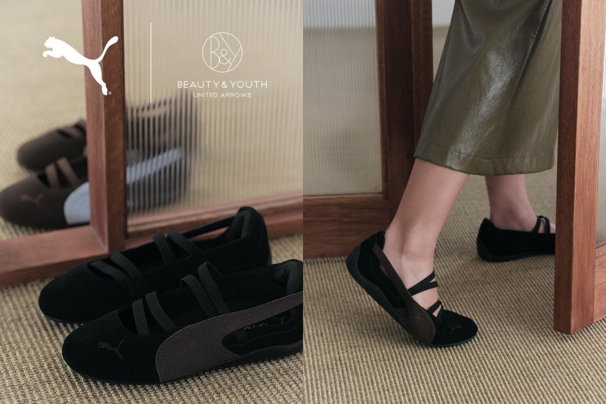 PUMA X BEAUTY&YOUTH 藍＋棕 Speedcat Ballet 心動登場！