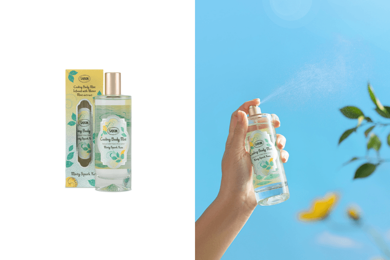 summer Cool Mist Deodorant cooling setting spray HAIR SERUM