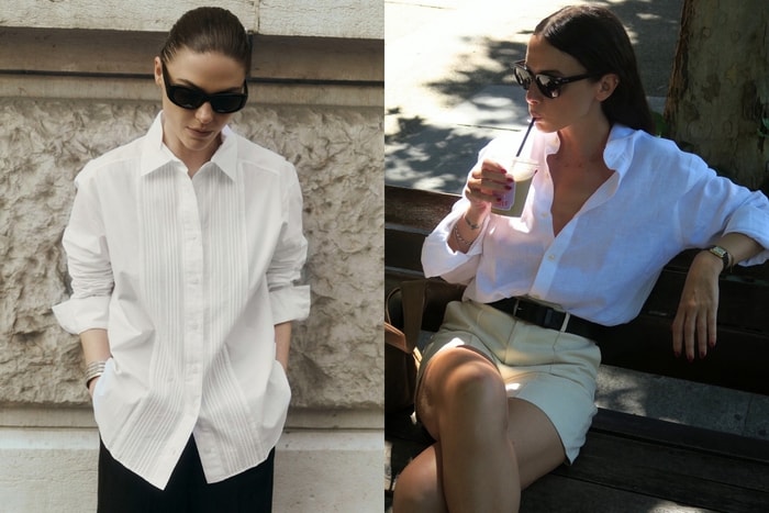 早秋穿搭預備班:拿出衣櫃的白襯衫照著穿,時髦又不重複!