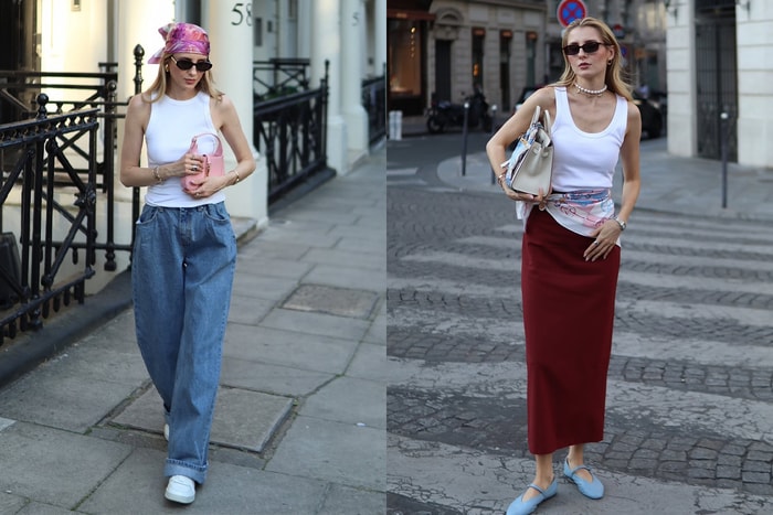 一件白色背心能伴你走過整個夏季:3 種配法,讓你百搭出意想不到的時尚感