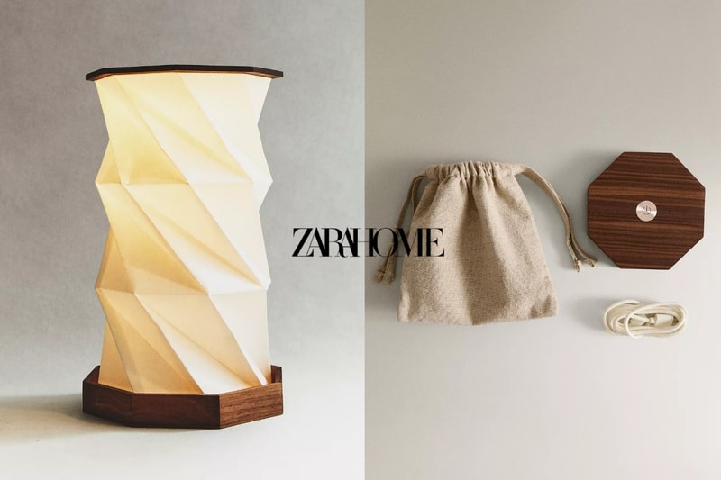 ZARA HOME 可折疊無線檯燈，百元就能入手！