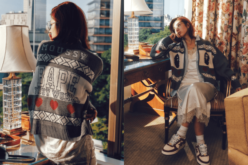 迷彩猿人遇上蕾絲:MOUSSY × BAPE 聯名系列,可甜可鹽的街頭酷女生必收!