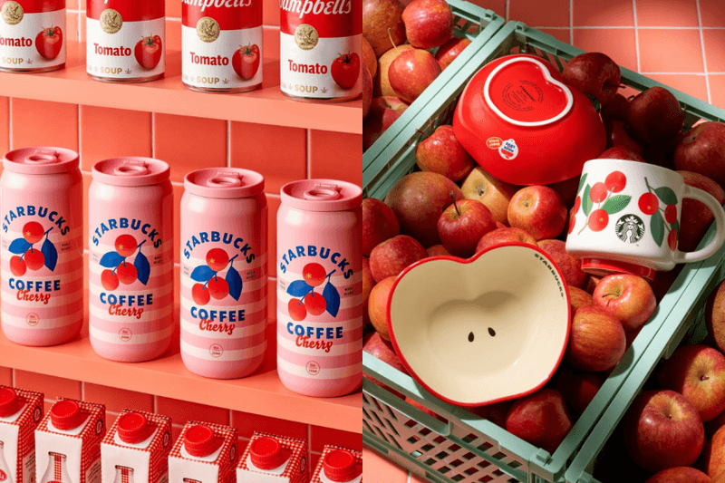 韓國 Starbucks 實在太懂少女心：水果餐盤、隨身杯、香蕉熊吊飾......玲瑯滿目的可愛新周邊登場！