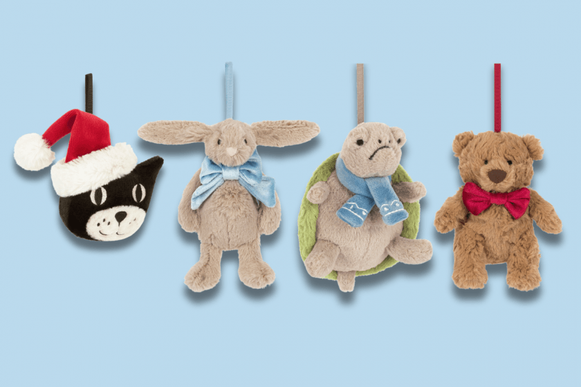 2025 Jellycat 聖誕節新品登場:松樹兔子、雪花水晶球、滑冰烏龜...全都可愛到發瘋!