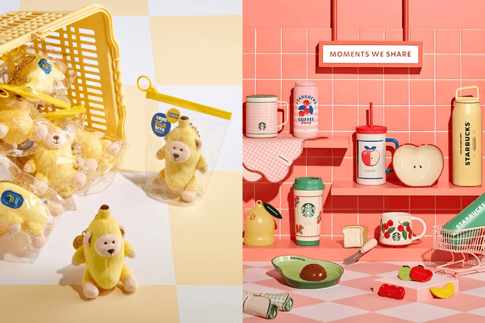 韓國 Starbucks 實在太懂少女心:水果餐盤、隨身杯、香蕉熊吊飾...玲瑯滿目的可愛新周邊登場!