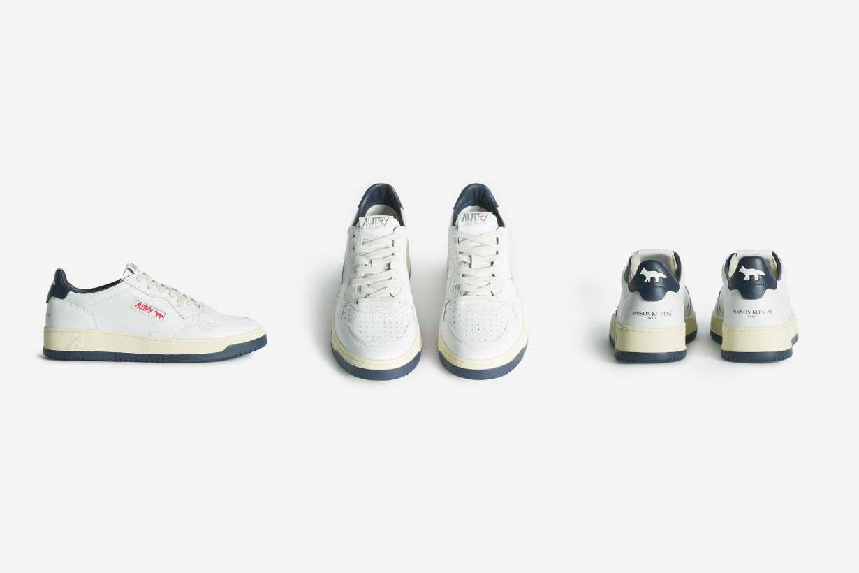 Autry x Maison Kitsune Medalist Collaboration release info