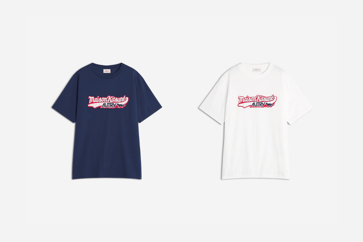 Autry x Maison Kitsune Medalist Collaboration release info