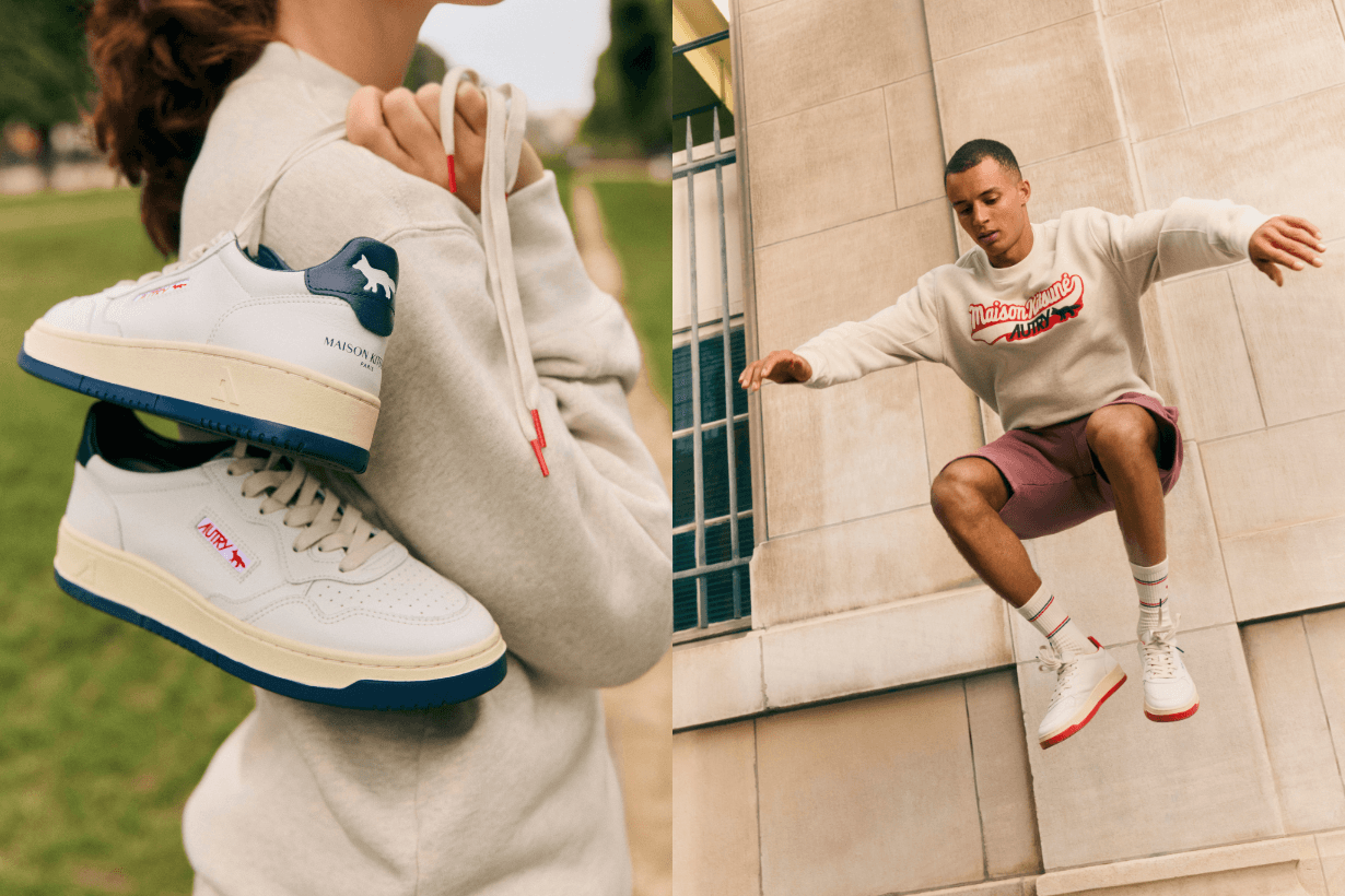 Autry x Maison Kitsune Medalist Collaboration release info