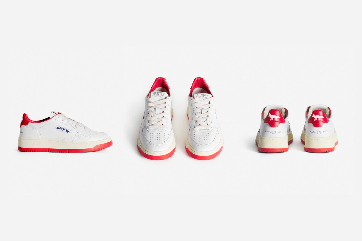 Autry x Maison Kitsune Medalist Collaboration release info