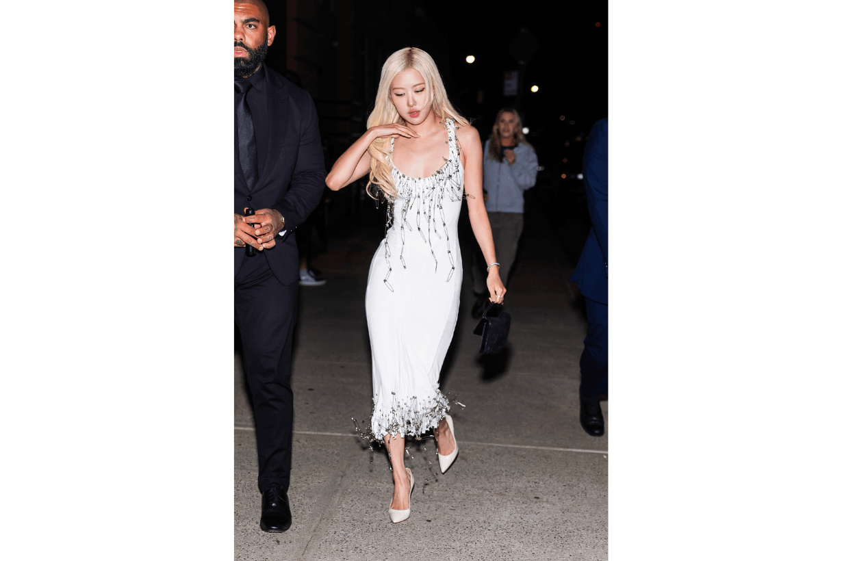Blackpink Rose New York City 2025 street Style