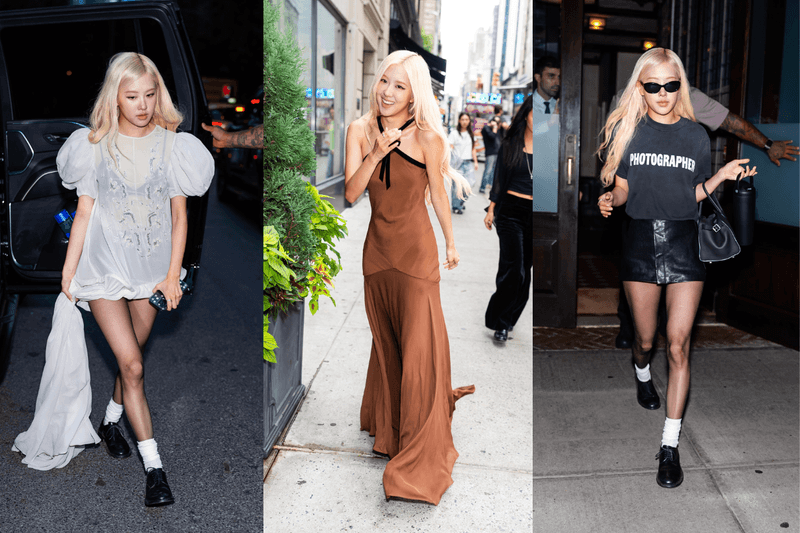 Blackpink Rose New York City 2025 street Style