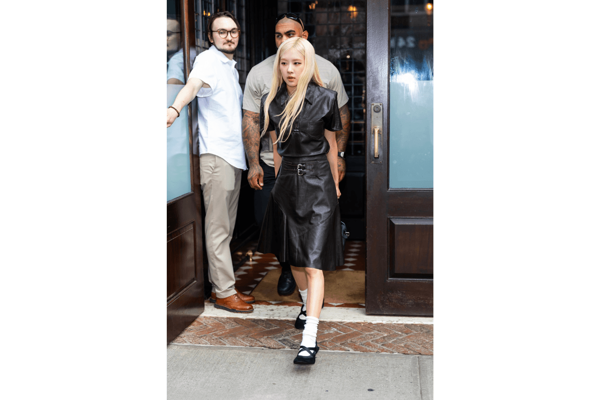 Blackpink Rose New York City 2025 street Style