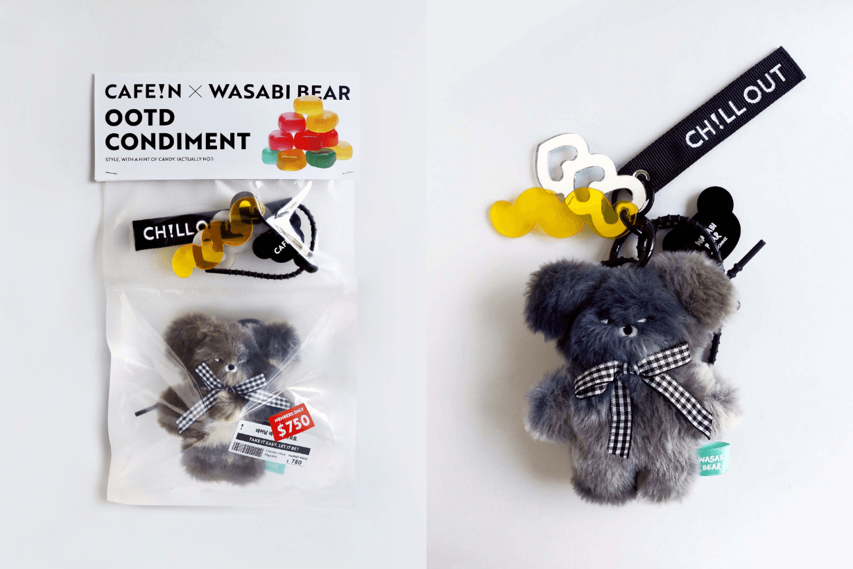 CAFEIN x WASABI BEAR release info