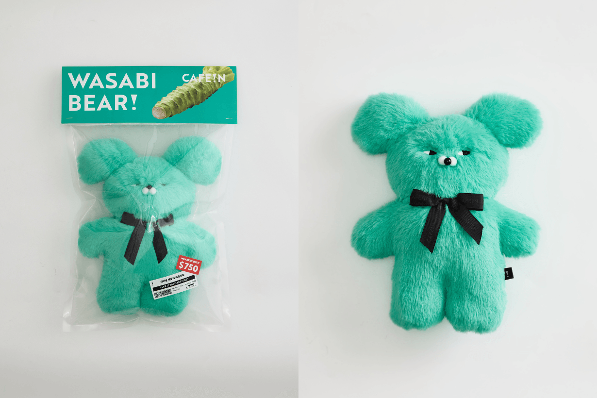 CAFEIN x WASABI BEAR release info