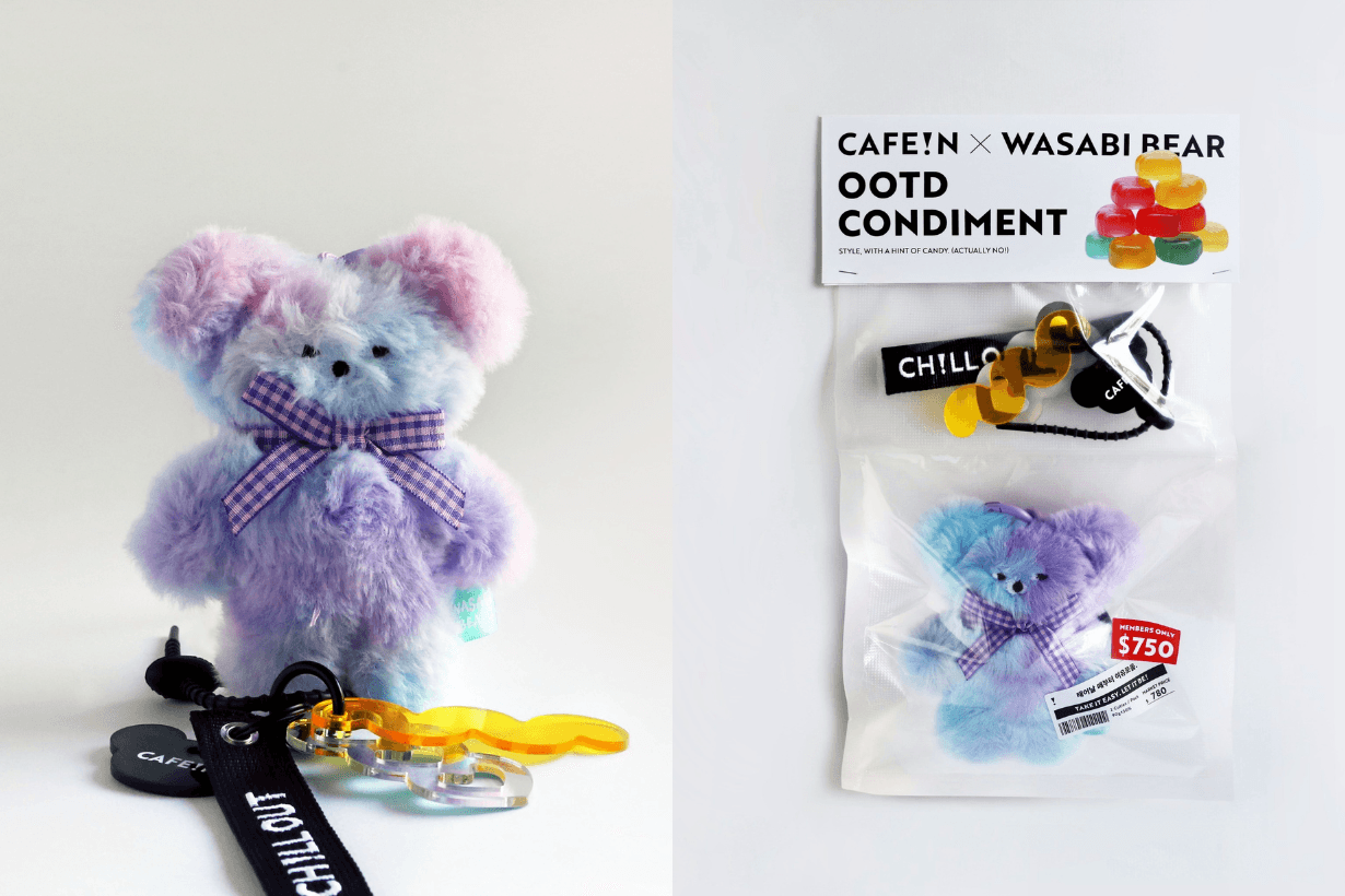 CAFEIN x WASABI BEAR release info