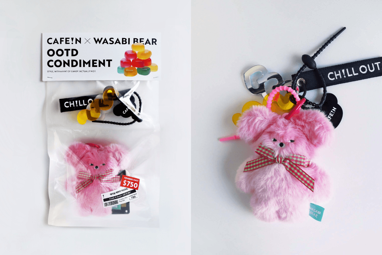 CAFEIN x WASABI BEAR release info