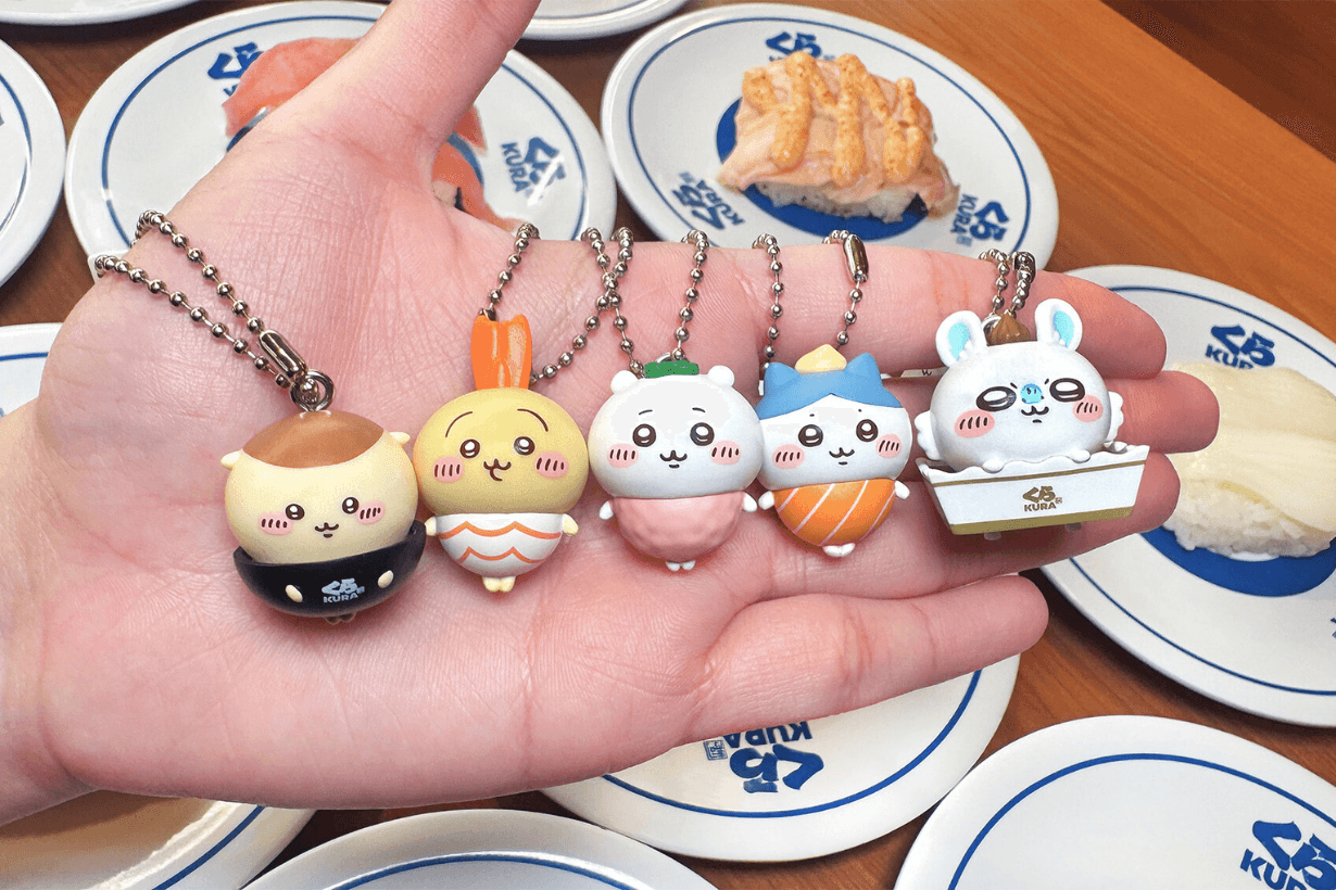 Chiikawa x KURA SUSHI 2025 Gacha