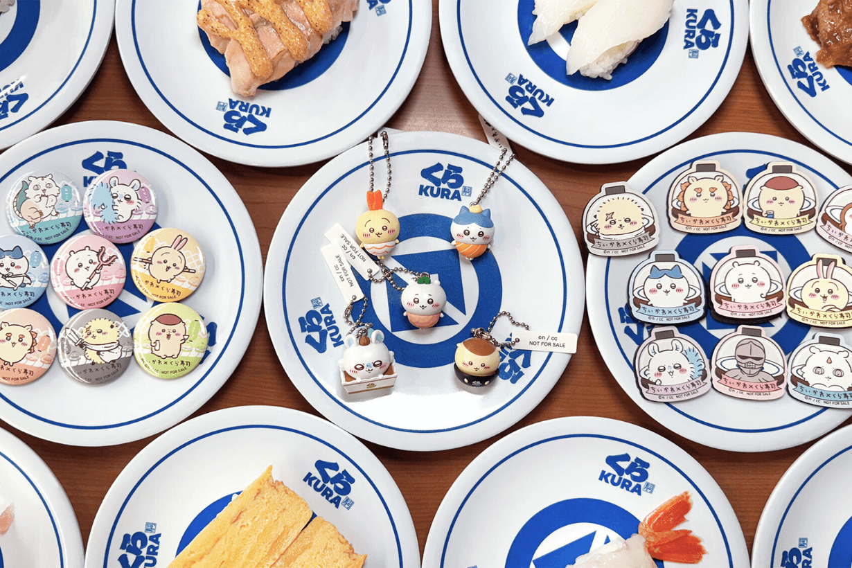 Chiikawa x KURA SUSHI 2025 Gacha