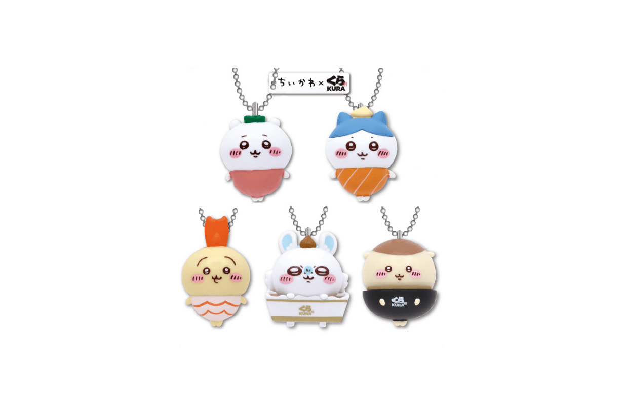 Chiikawa x KURA SUSHI 2025 Gacha