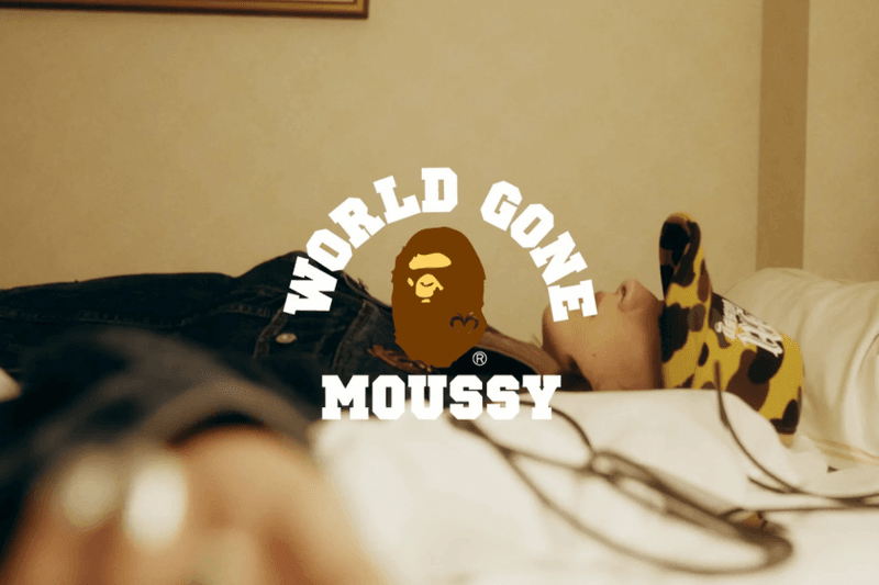 迷彩猿人遇上蕾絲：MOUSSY × BAPE 聯名系列，可甜可鹽的街頭酷女生必收！