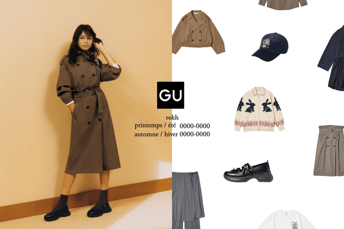 風衣裙、針織外套、瑪莉珍鞋 ... GU x rokh 新一波聯名全品項、開賣日一次看!
