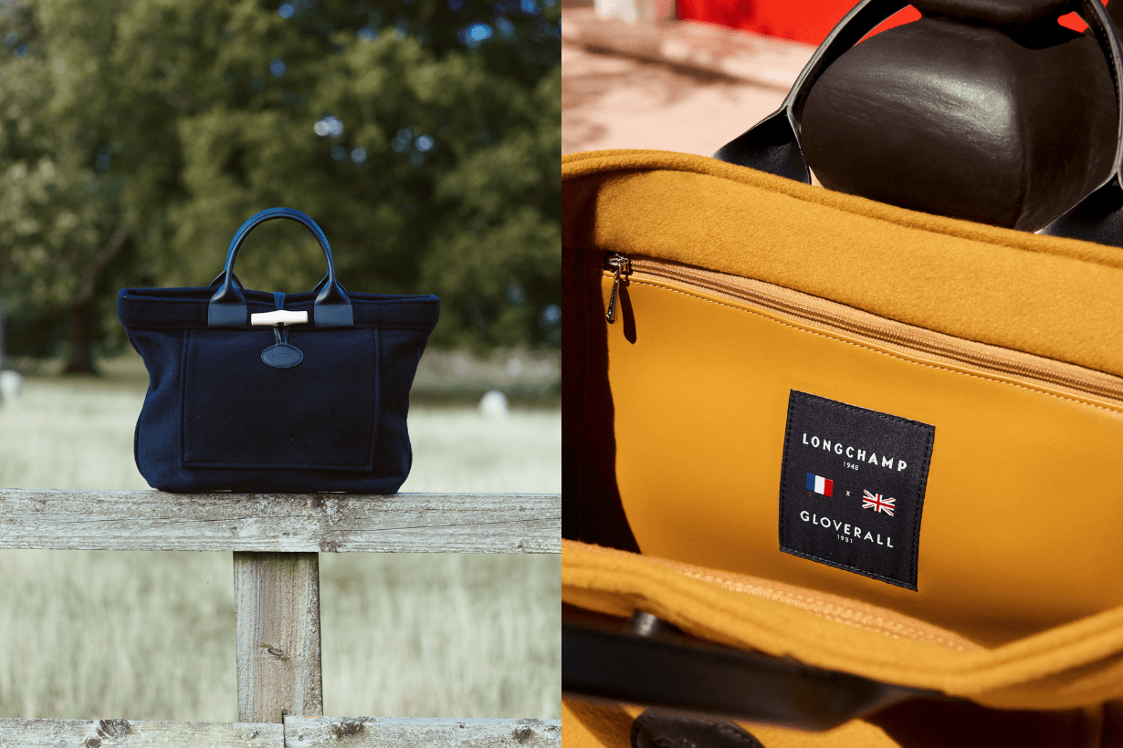 Longchamp x Gloverall Le Roseau duffle-coat KOL Style