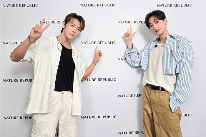 Nature Republic 新任品牌大使銀赫+東海來台,還偷偷宣布明年要推個人專輯!